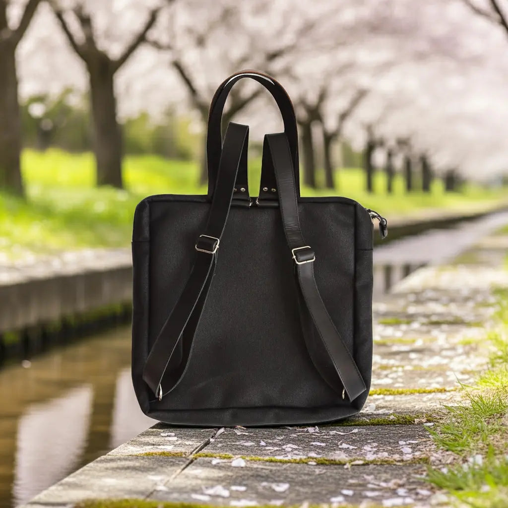 Stockholm Backpack - Purple/Black MAKEme