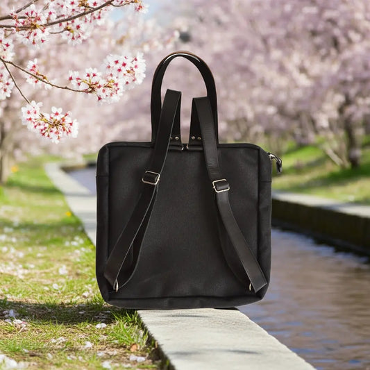 Stockholm Backpack - Purple/Black MAKEme