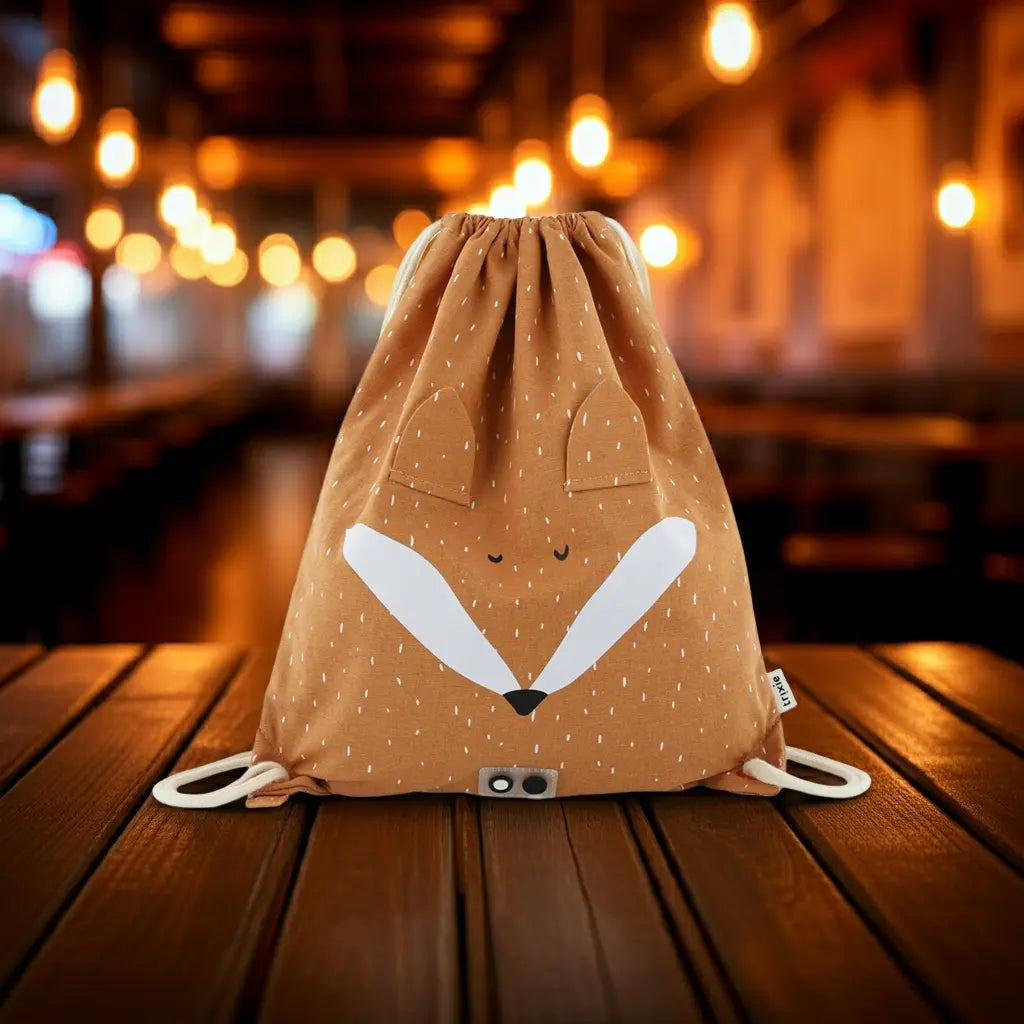 Drawstring Bag - Mr. Fox MAKEme