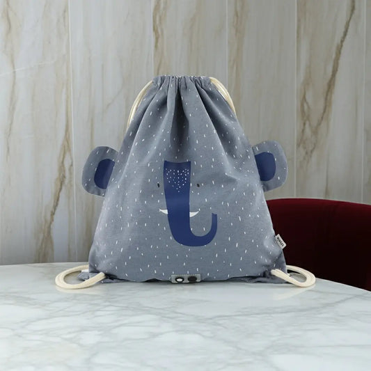 Drawstring Bag - Mrs. Elephant MAKEme